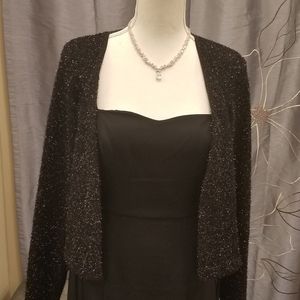 Calvin Klein wrap jacket.